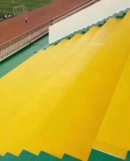 大连球场台阶翻新修补改造